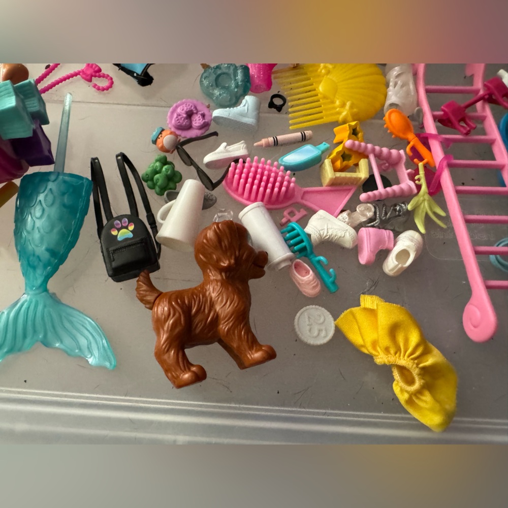 Barbie, Chelsea, monster high, mermaid high misc accessories - Picture 5 of 11